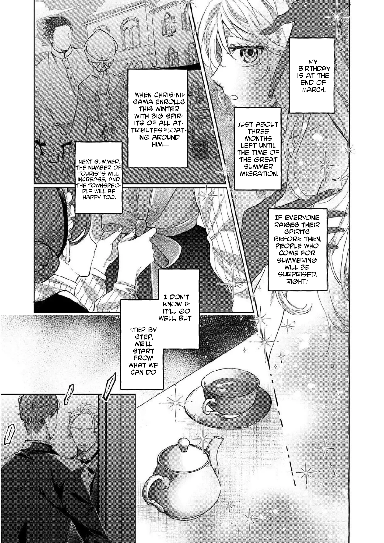 The Reincarnated Count’s Daughter, Blessed by Spirits, Just Wants a Normal Romance! Chapter 3 Page 3